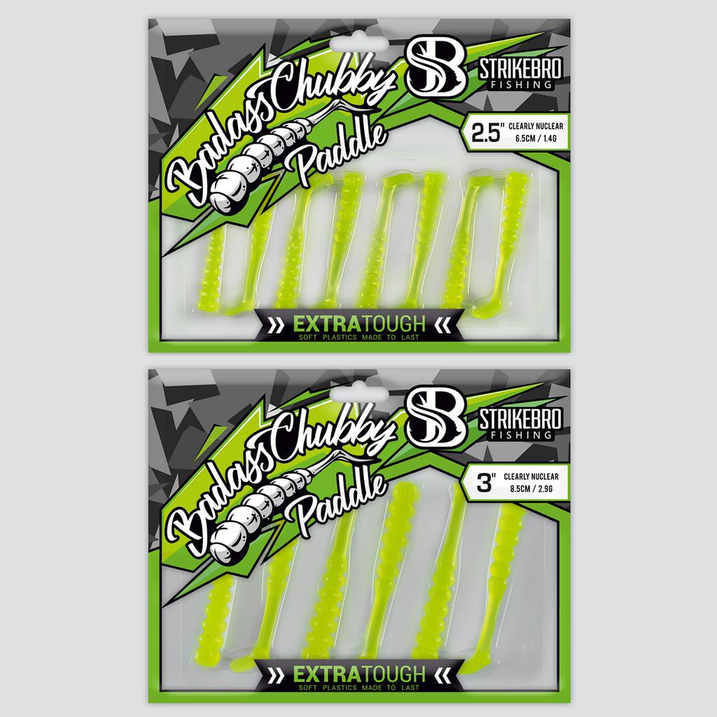 Soft Plastic Strike Bro - Badass Chubby Paddle 2.5" / 3"