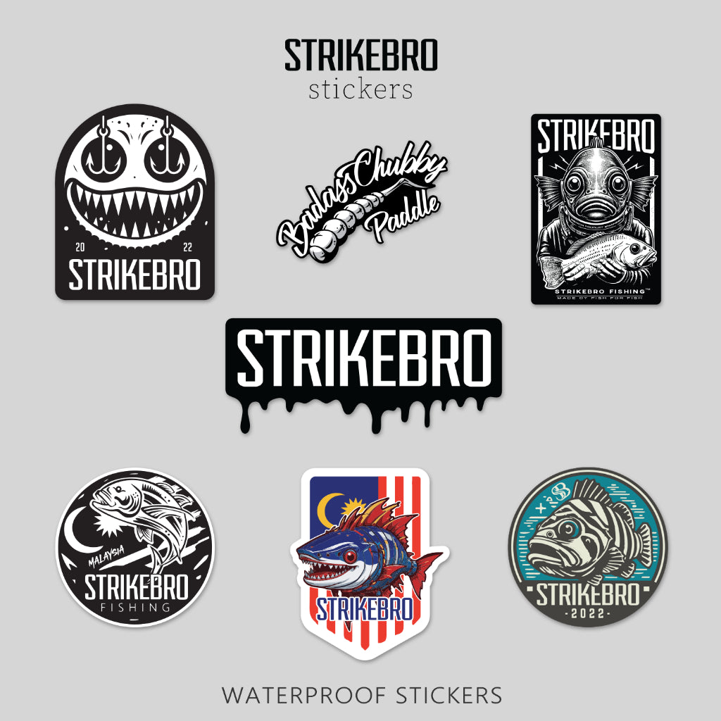 StrikeBro Fishing Stickers