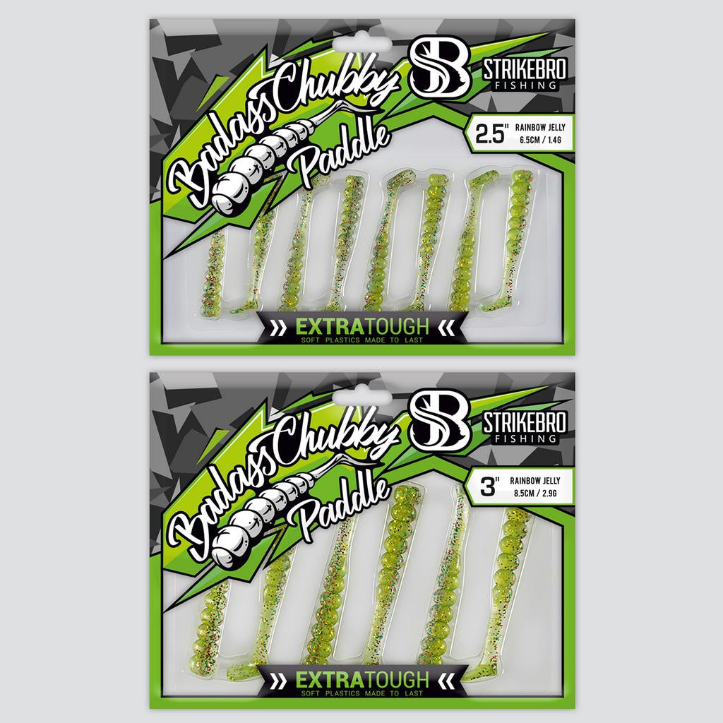 Soft Plastic Strike Bro - Badass Chubby Paddle 2.5" / 3"