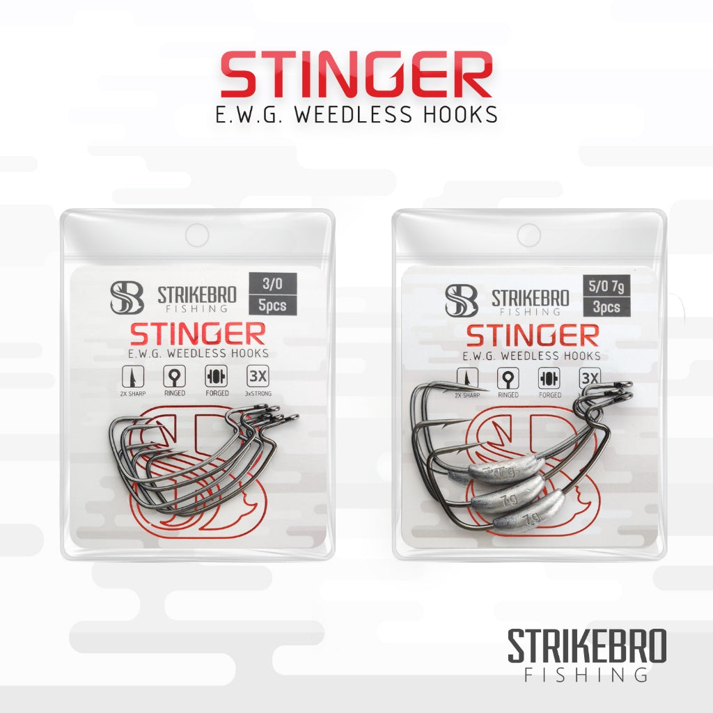 Stinger Weedless Hook - STRIKEBRO