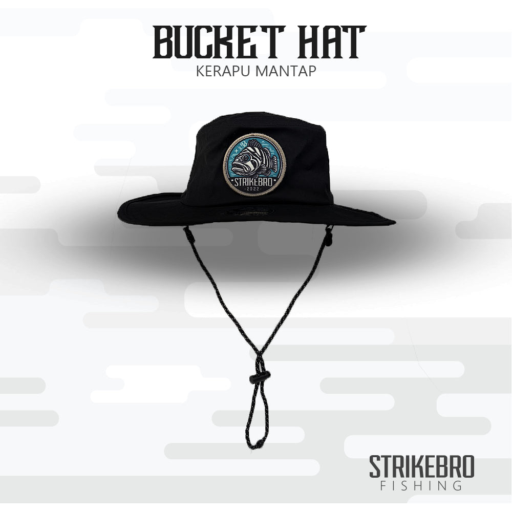 Bucket Hat - STRIKEBRO FISHING - Kerapu Mantap