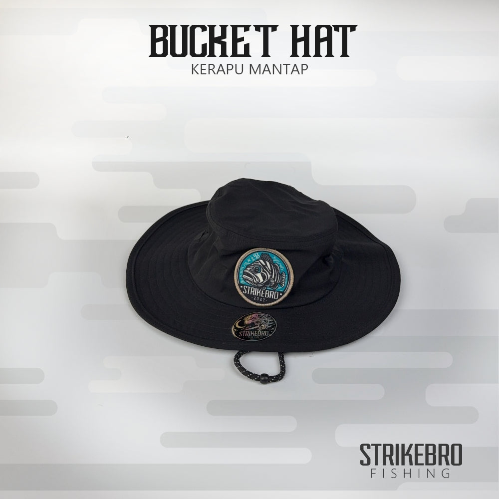 Bucket Hat - STRIKEBRO FISHING - Kerapu Mantap