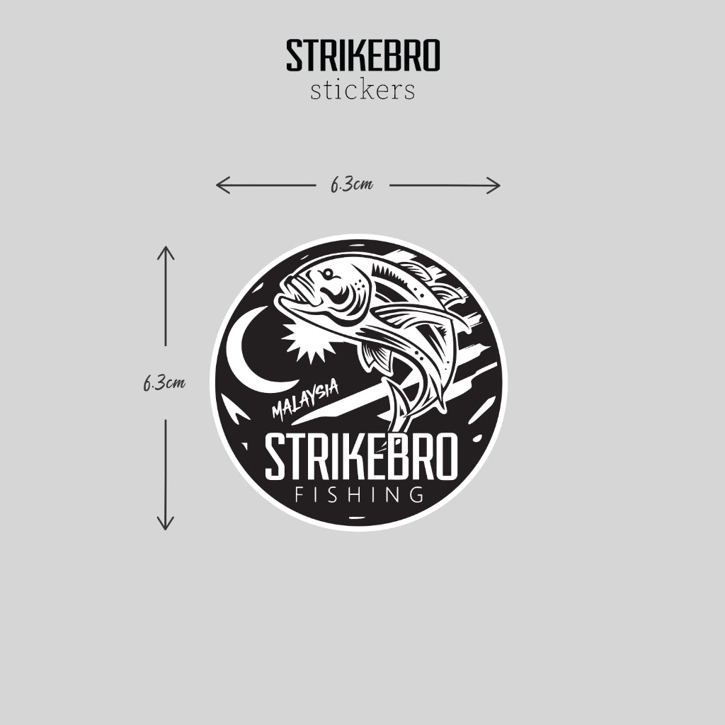 StrikeBro Fishing Stickers
