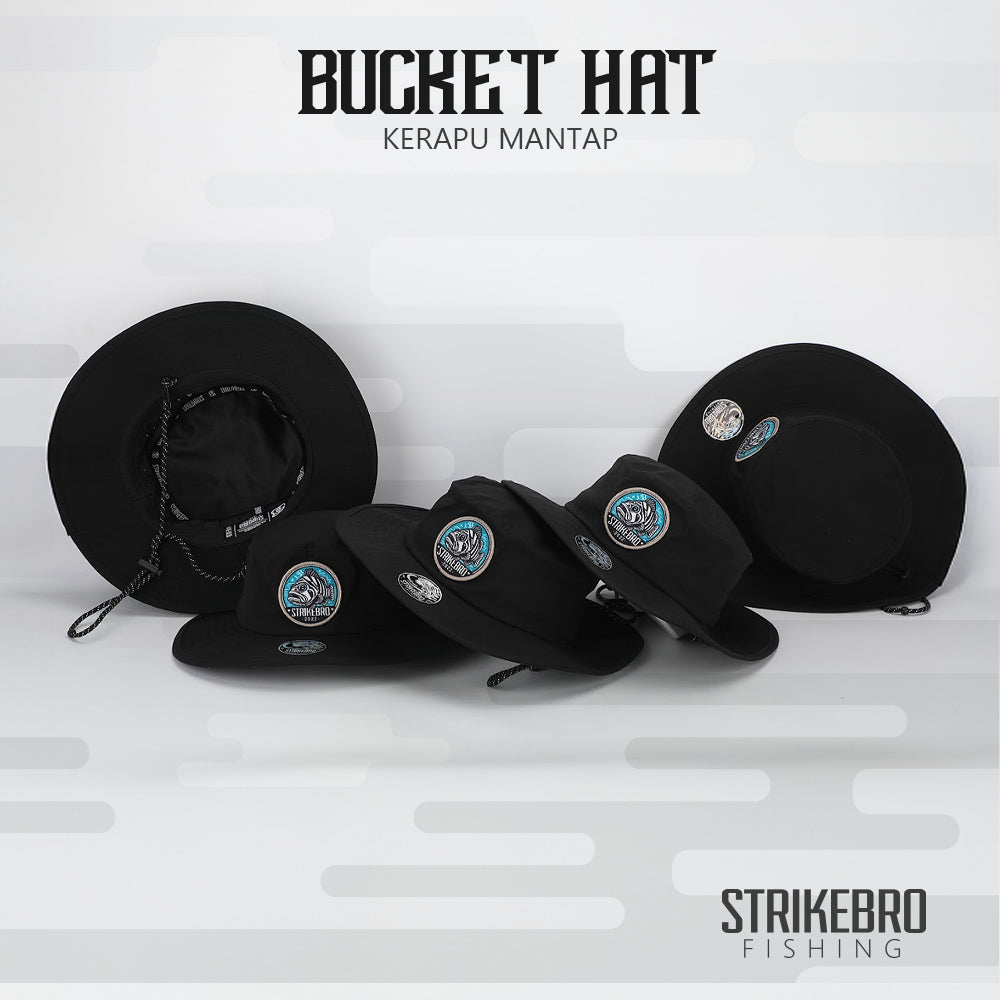 Bucket Hat - STRIKEBRO FISHING - Kerapu Mantap