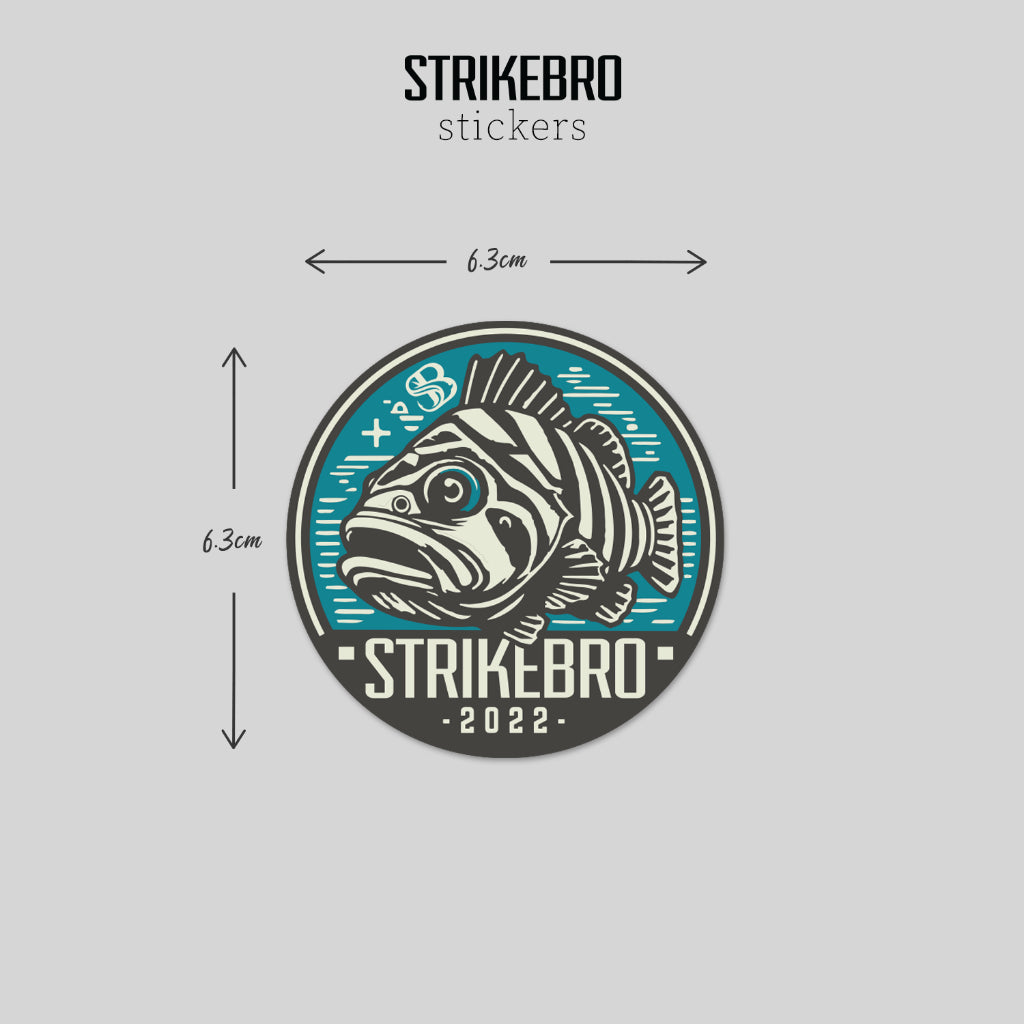 StrikeBro Fishing Stickers