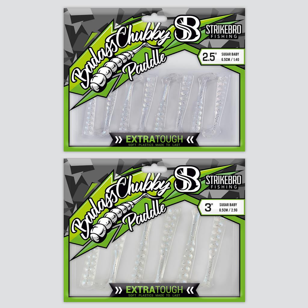 Soft Plastic Strike Bro - Badass Chubby Paddle 2.5" / 3"