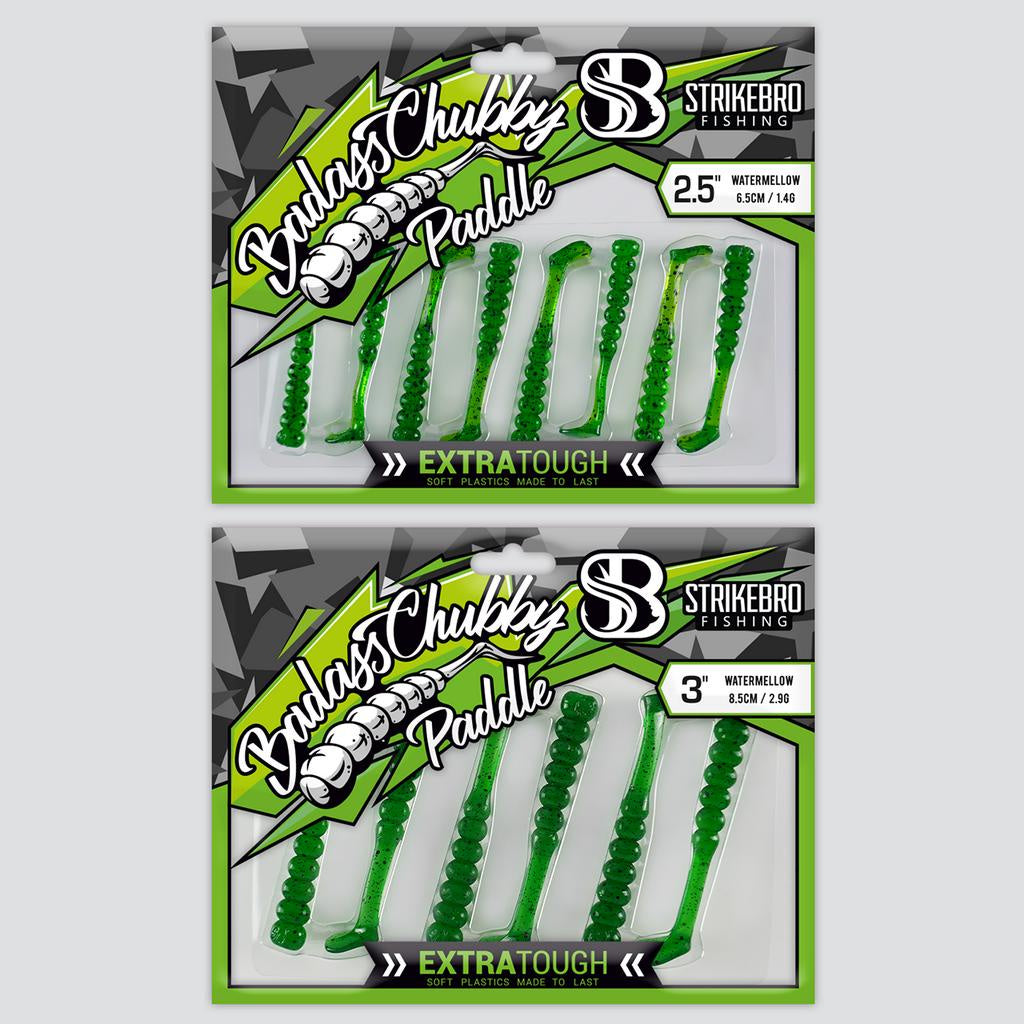 Soft Plastic Strike Bro - Badass Chubby Paddle 2.5" / 3"