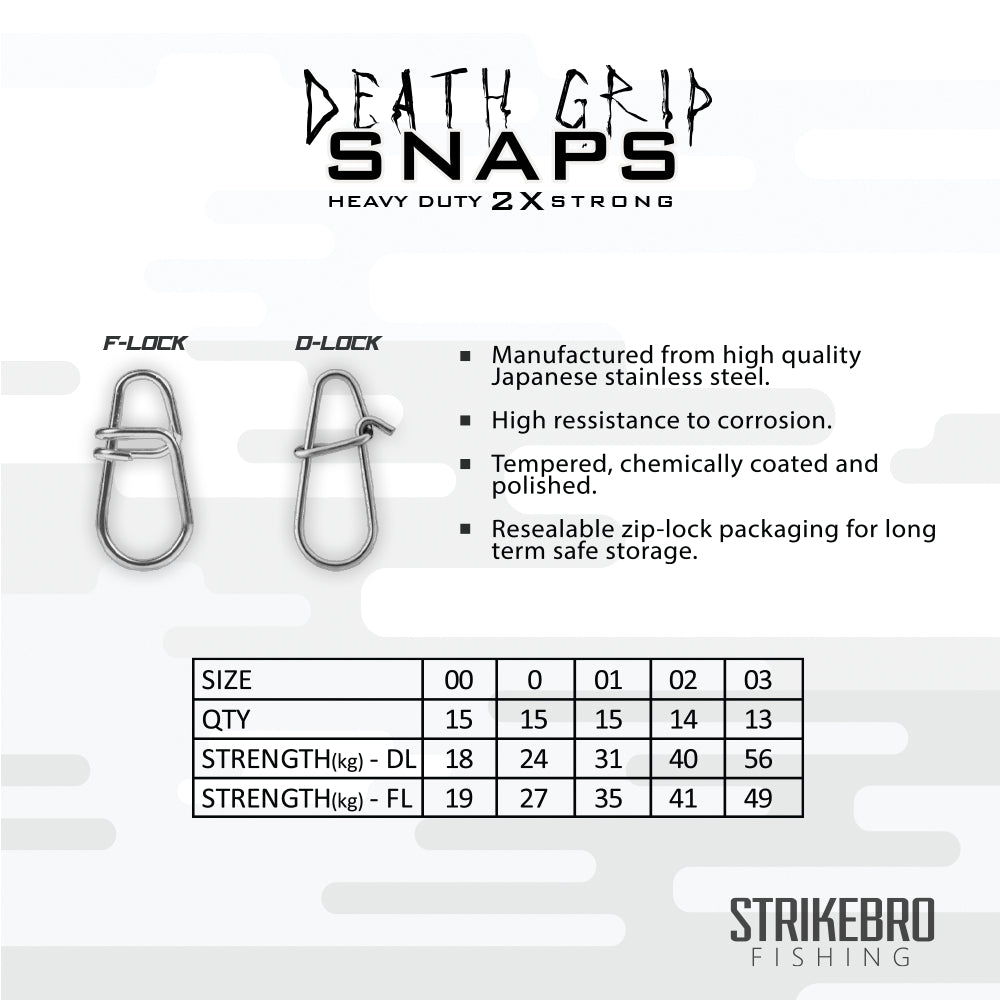Death Grip Snaps - STRIKEBRO
