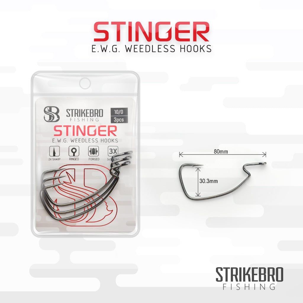 Stinger Weedless Hook - STRIKEBRO