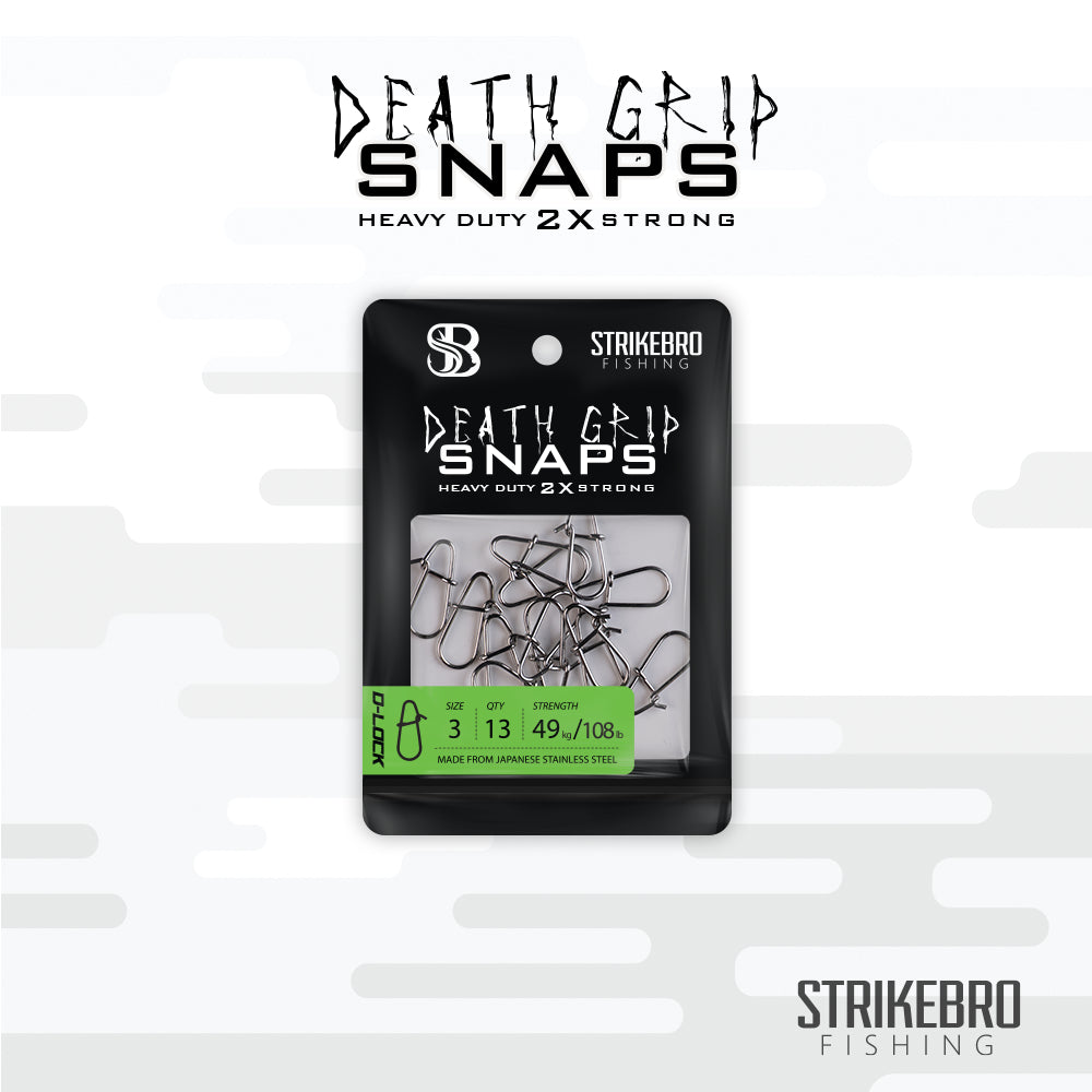 ピノコクロコップ　 Death Grip Snaps - STRIKEBRO – STRIKEBRO FISHING
